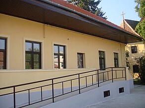 Rampe am Hinterhaus