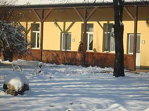 Der Hof im Winter