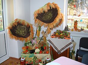 Sonnenblumen zum Erntedank